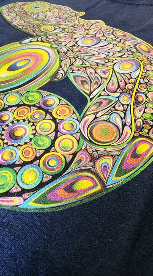 High-quality t-shirt from custom apparel project